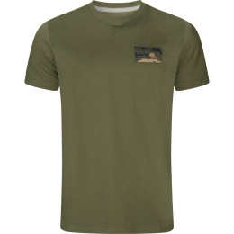 H&auml;rkila Herren T-Shirt Core Dark olive M