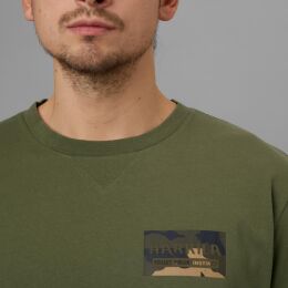 H&auml;rkila Herren T-Shirt Core Dark olive M