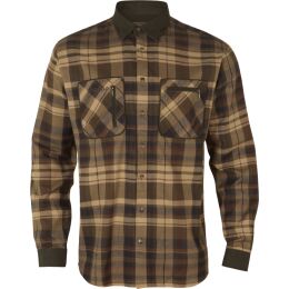 Hrkila Herren Hemd Pajala Olive check L
