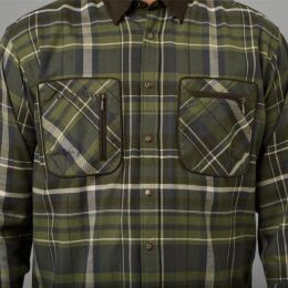 Hrkila Herren Hemd Pajala Olive check XL