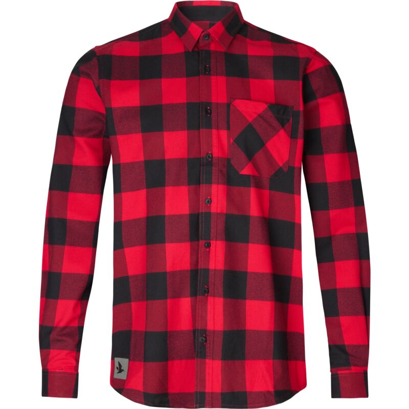 Seeland Herren Hemd Toronto Red check XL