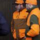 Blaser Herren Softshelljacke Tackle Rubber Brown/Blaze Orange S