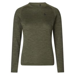 Seeland Damen Langarmshirt Active Pine green S