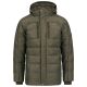 Blaser Herren Daunenjacke Vintage Radiation Olive Melange / Schwarz  XL