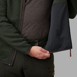 Hrkila Herren Strickjacke Metso Willow green XXL