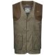 Blaser Herren Weste Vintage Wing Olive Melange / Schwarz  L