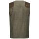 Blaser Herren Weste Vintage Wing Olive Melange / Schwarz  XL