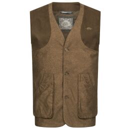 Blaser Herren Weste Vintage Wing Dunkelbraun Melange  M