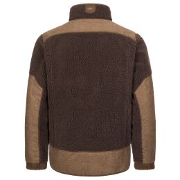 Blaser Herren Fleecejacke Sherpa Dunkelbraun XL