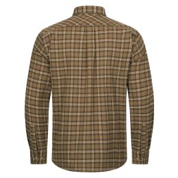 Blaser Herren Hemd Edward Beige/Braun kariert L