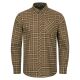 Blaser Herren Hemd Edward Beige/Braun kariert L