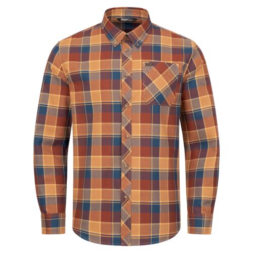 Blaser Herren Hemd Herren Hemd Charles Braun/Blau kariert 3XL