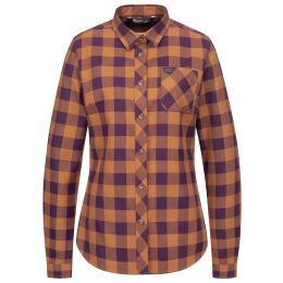 Blaser Damen Bluse Charlotte Ocker/Lila kariert 34