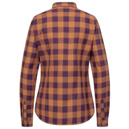 Blaser Damen Bluse Charlotte Ocker/Lila kariert 34