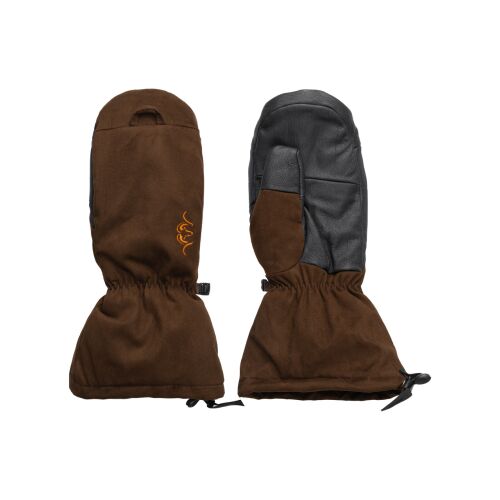 Blaser Suede Fäustlinge Marlon Dunkelbraun 9