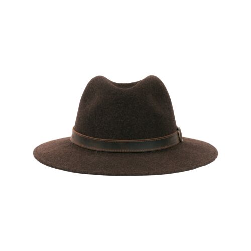 Blaser Unisex HutTraveller Dunkelbraun Meliert 54