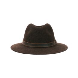 Blaser Unisex HutTraveller Dunkelbraun Meliert 54