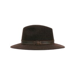 Blaser Unisex HutTraveller Dunkelbraun Meliert 57