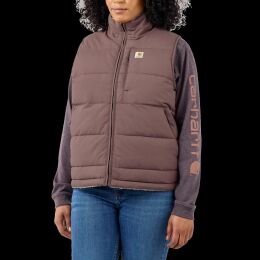 Carhartt Damen Weste Relaxed Midweight Utility Nutmeg