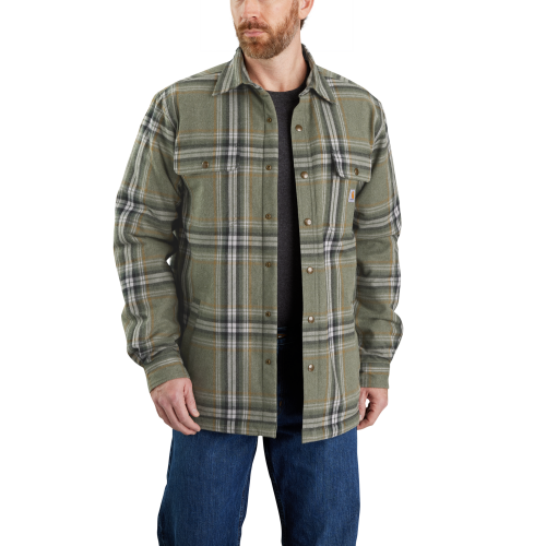 Carhartt Herren Hemd Flanell Sherpa Lined JAC Basil