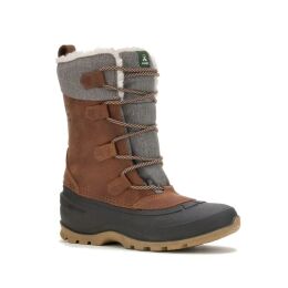 Kamik Damen Winterstiefel Snowgem Cognac 36