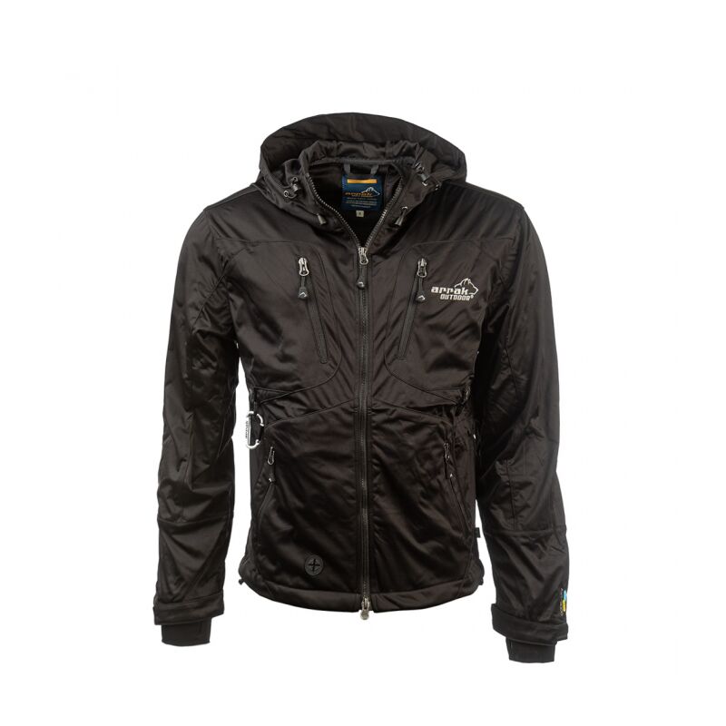 Arrak Damen Softshelljacke Akka Schwarz XXL