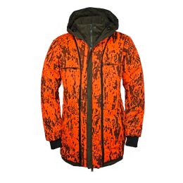 Hubertus Herren Wendejacke Janus Oliv/Orange