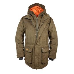 Hubertus Herren Wendejacke Janus Oliv/Orange 52