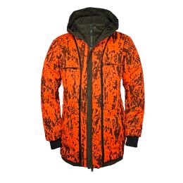 Hubertus Herren Wendejacke Janus Oliv/Orange 52
