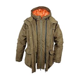 Hubertus Damen Wendejacke Janus Oliv/Orange