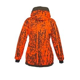 Hubertus Damen Wendejacke Janus Oliv/Orange