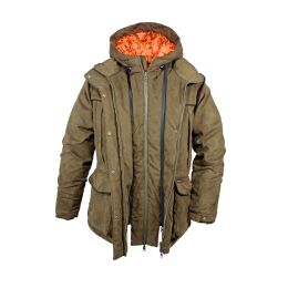 Hubertus Damen Wendejacke Janus Oliv/Orange 38