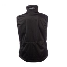 Arrak Herren Softshellweste Acadia Schwarz L