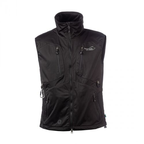 Arrak Herren Softshellweste Acadia Schwarz XL
