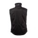 Arrak Herren Softshellweste Acadia Schwarz XL
