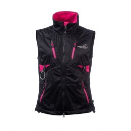 Arrak Damen Softshellweste Acadia Schwarz/Pink XL