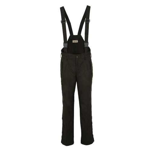 Hubertus Herren Hose Microvelours Oliv/Braun 52