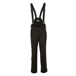 Hubertus Herren Hose Microvelours Oliv/Braun 52