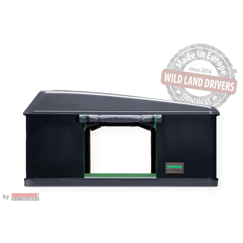 WILD LAND DRIVERS Dachzelt Maggiolina Grand Tour Extreme 360° mit 4x4 Leiter X-Long inkl. Wohlfühlunterlage & Wings (Sonnen-und Regenschutz)