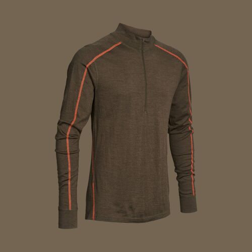 Northern Hunting Herren Unterhemd Asthor Kal Braun XS/S
