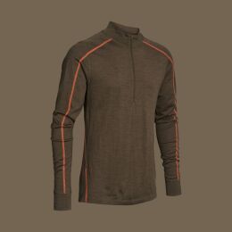Northern Hunting Herren Unterhemd Asthor Kal Braun XS/S