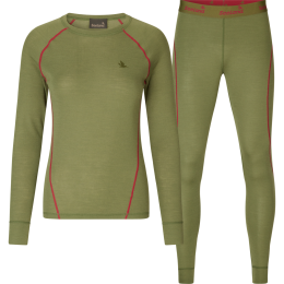 Seeland Damen Unterw&auml;sche Set Hawker Base Layer Capulet Olive