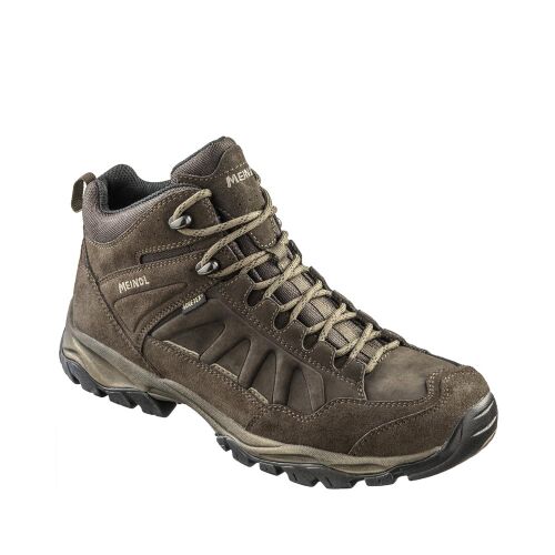 Meindl Nebraska Mid GTX Herrenschuh - Multifunktionsschuh dunkelbraun