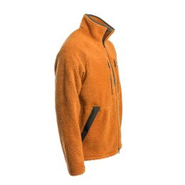 Arrak Damen &amp; Herren Teddy Pilejacke Orange XL