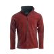 Arrak Herren Fleecejacke Hiker Rot Melange M