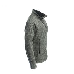 Arrak Damen Fleecejacke Hiker Grau Melange L
