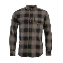 Arrak Herren Flanell Hemd Kanada Braun XL