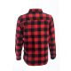 Arrak Damen Flannel Hemd Kanada Rot/Schwarz XL