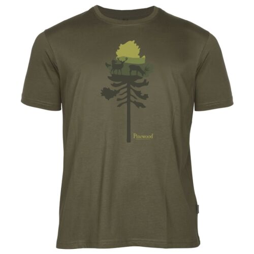 Olive Melange Pine Tree
