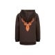 Hubertus Kinder Hoodie "Hirsch"
